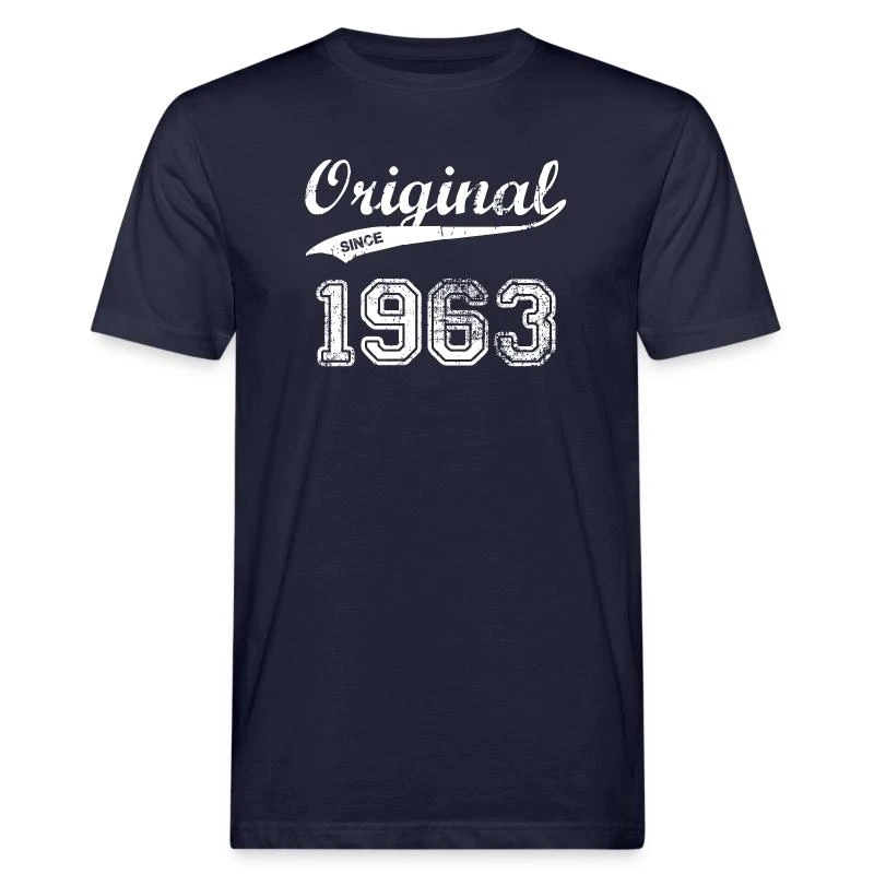 '1963' Männer Bio T-Shirt | Spreadshirt 2 '1963' Männer Bio T-Shirt | Spreadshirt – Bild 2