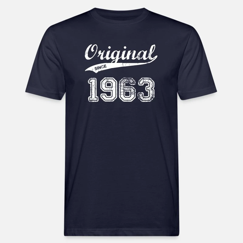 '1963' Männer Bio T-Shirt | Spreadshirt 3 '1963' Männer Bio T-Shirt | Spreadshirt – Bild 3