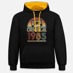 '1985 Vintage Jahrgang Geburtstag Retro Geschenk' Unisex Hoodie Zweifarbig | Spreadshirt 17 '1985 Vintage Jahrgang Geburtstag Retro Geschenk' Unisex Hoodie Zweifarbig | Spreadshirt -RUSS Geschaft 1985 vintage jahrgang geburtstag retro geschenk unisex hoodie zweifarbig 8