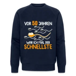 '50. Geburtstag, Geschenkidee, Geschenk, Outfit Fun' Männer Bio Pullover | Spreadshirt