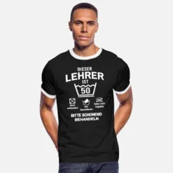 RUSS Geschaft 58 '50. Geburtstag Lehrer Lustig 50 Jahre' Männer Ringer T-Shirt | Spreadshirt