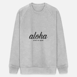 'Aloha State Of Mind' Männer Bio Pullover | Spreadshirt 7 'Aloha State Of Mind' Männer Bio Pullover | Spreadshirt -RUSS Geschaft aloha state of mind maenner bio pullover 2