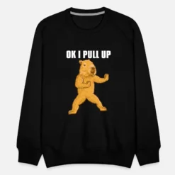 'Capybara Meme' Männer Premium Pullover | Spreadshirt