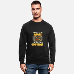 'Furchtsames Hundevati-Halloween-Kürbis-Geschenk-Shirt' Männer Bio Pullover | Spreadshirt
