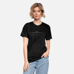 RUSS Geschaft 27 'Herzschlag Fahrrad Fahrrad' Unisex T-Shirt Meliert | Spreadshirt