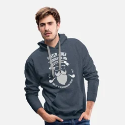 'Hinter Jeder Verrückten Oma Steht Ein Opa' Männer Premium Hoodie | Spreadshirt