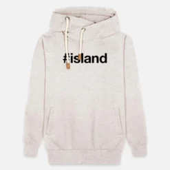 'ISLAND Iceland Hashtag' Unisex Schalkragen Hoodie | Spreadshirt -RUSS Geschaft island iceland hashtag unisex schalkragen hoodie 4