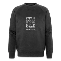 'Papa Tochter Er Ist Ihr Held Sie Ist Seine Prinze' Männer Bio Pullover | Spreadshirt 8 'Papa Tochter Er Ist Ihr Held Sie Ist Seine Prinze' Männer Bio Pullover | Spreadshirt -RUSS Geschaft papa tochter er ist ihr held sie ist seine prinze maenner bio pullover 3