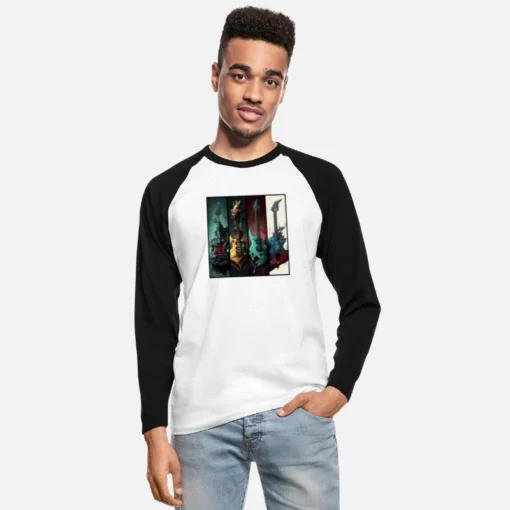 FRUIT OF THE LOOM 'Rock Lässt' Männer Baseball Langarmshirt | Spreadshirt 6 FRUIT OF THE LOOM 'Rock Lässt' Männer Baseball Langarmshirt | Spreadshirt -RUSS Geschaft rock laesst maenner baseball langarmshirt