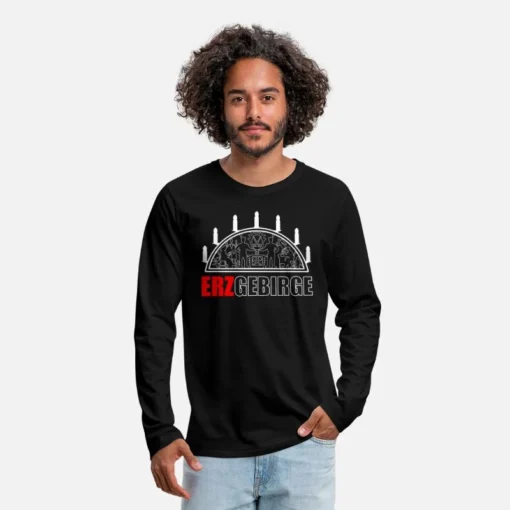 'Schwibbogen Erzgebirge' Männer Premium Langarmshirt | Spreadshirt 3 'Schwibbogen Erzgebirge' Männer Premium Langarmshirt | Spreadshirt -RUSS Geschaft schwibbogen erzgebirge maenner premium langarmshirt