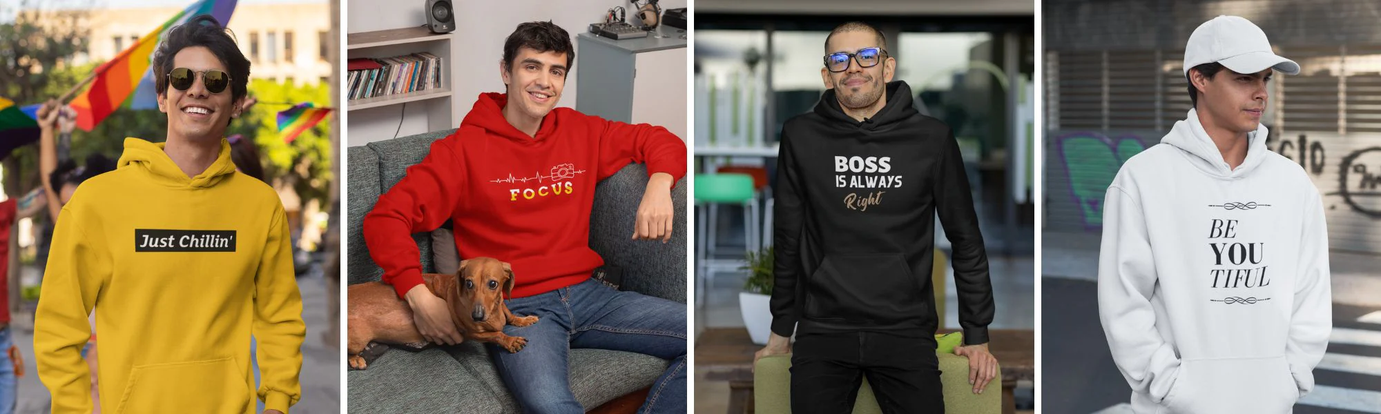 RUSS Geschaft -RUSS Geschaft printed cotton unisex men hoodies banner collection page gogirgit